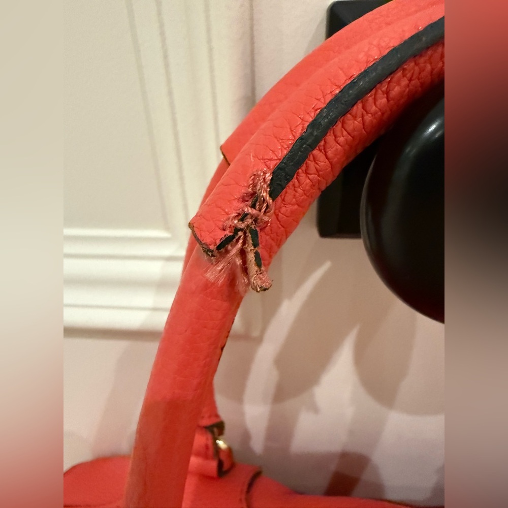 Chic Red Satchel by Dimoni - Picture 9 of 9